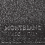 black leather key case mont
