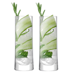 Signature Gin 2 x Highball Glasses designed by LSA International.