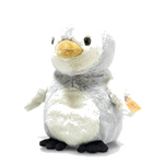This Lio the Light Grey Plush Penguin 21 cm by Steiff is soft and cuddly with a cute beak and safety eyes.
