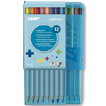 These are the LAMY Colourplus Pencils Pack of 12 in Plastic Case.