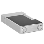 s t dupont paris matt black platinum ligne 2 cling lighter base