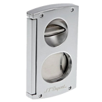 This Chrome Double Blade Cigar Cutter is made by S.T. Dupont Paris.