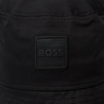 boss febas black bucket hat