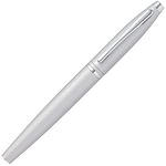 cross satin chrome calais fountain pen cap on