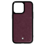 The Sartorial Cassis Hardshell iPhone 16 Pro Max Case with MagSafe by Montblanc.