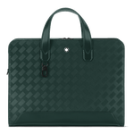 Montblanc's British Green Extreme 3.0 Slim Document Case has the palladium plated ring on the front.