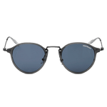 Montblanc's Round Sunglasses with Grey Frame & Blue Lenses are unisex and great for keeping your eyes protected.