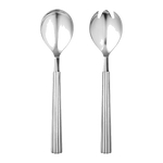 These Georg Jensen Mirror Polished Bernadotte Salad Servers look great in every kitchen and are made of sturdy stainless steel.