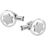 These cufflinks from Montblanc are made from stainless steel.