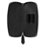 This Montblanc Sartorial 2 Pen Zipped Pouch Black Saffiano comes with a gift box and dust bag.