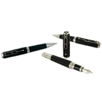 This is the Montblanc black Writers Edition Victor Hugo fountain pen.