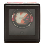 WOLF 1834's Elements Fire Cub Watch Winder with Cover can be foil embossed.