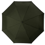 This Hugo Boss Gear Khaki Pocket Umbrella features a metal, extendable pole.