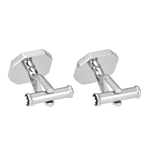 geometric cufflinks montbla