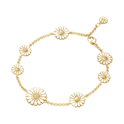 20001668 gj daisy gold plated bracelet