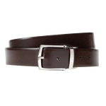 brown leather belt reverisb
