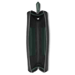zip pouch british green mon