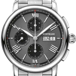 montblanc stainless steel star legacy watch dial