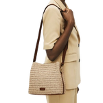 5 radley dukes place natural crochet medium compartment cross body bag 111375
