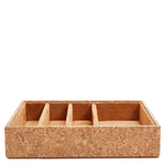 wolf 1834 x analog shift 1976 natural cork watch strap tray