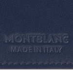 ink blue leather card holde