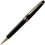 Montblanc Meisterstuck Classqiue 0.5mm Gold Plated mechanical pencil.