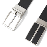 This BOSS Glor Reversible Belt with Interchangeable Plaque & Pin Buckles can be gift wrapped.