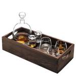 LSA's Select Whisky Islay Connoisseur Set with Walnut Tray can be gift wrapped.