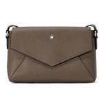 This Montblanc Sartorial Saffiano Mastic Leather Double Bag is great for everyday use.