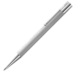 Full view of the stainless steel mechanical pencil.