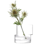 lsa signature tier small lantern vase with plant