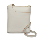 The Pockets Medium Chalk Zip-Top Cross Body Bag by Radley.