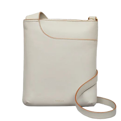 1 radley pockets medium chalk zip top cross body bag 111432