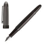 Hugo Boss Grey & Gunmetal Icon Fountain Pen
