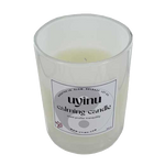 white tranquility candle
