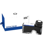 Montblanc royal blue ink bottle.