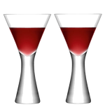 These Signature Moya 2 x Wine Glasses are designed by LSA.