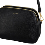 4 radley dukes place black medium ziptop cross body bag 110417