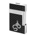 st dupont 028076 slimmy snake black lighter3