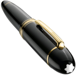 montblanc mst 149 calligraphy curved nib fountin pen crown