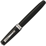 montegrappa jet black elmo 02 fountain pen cap on