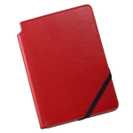 This Cross Medium Lined Crimson Leather Journal has an elastic loop to keep the notebook securely closed.
