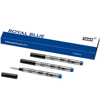 montblanc blue small rb refills