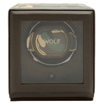 WOLF 1834's Elements Earth Cub Watch Winder with Cover can be foil embossed.