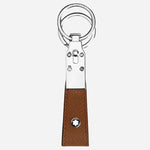 The Fauve Brown Sartorial Leather Loop Key Fob by Montblanc.