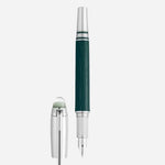The Polar Green StarWalker Doué Fountain Pen F by Montblanc.