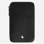 The Sartorial Black Leather Eight Pen Pouch with Zip by Montblanc.
