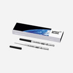 The StarWalker Exploration Silver Grey Ballpoint Refills (M) by Montblanc.