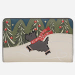 The An Ice Day Teal 5CC Medium Bifold Purse by Radley.