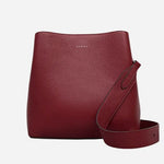 The Dukes Place Carmine Red Leather Medium Compartment Cross Body Bag by Radley.